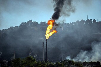 refinery fire in Richmond, CA