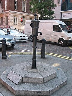 the Broad Street Pump