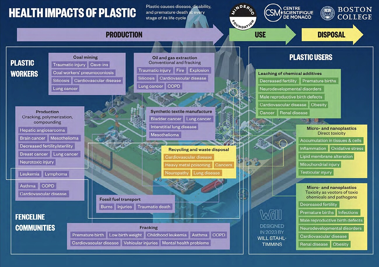 The Minderoo-Monaco Commission on Plastics and Human Health-Health Impacts of Plastics