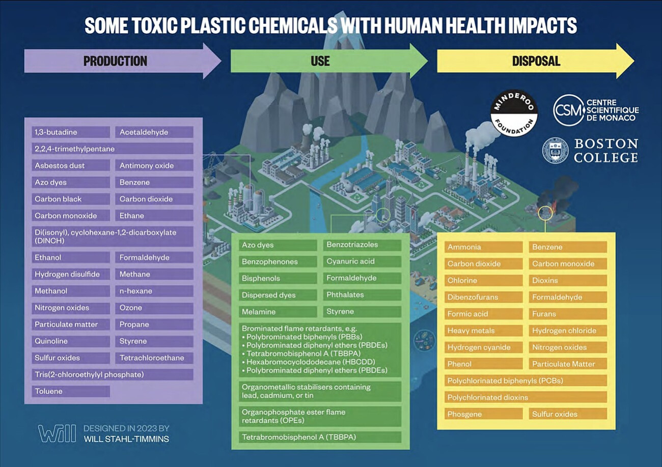 The Minderoo-Monaco Commission on Plastics and Human Health-Some Toxic Plastic Chemicals