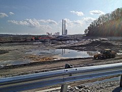 TVA coal ash disaster scene